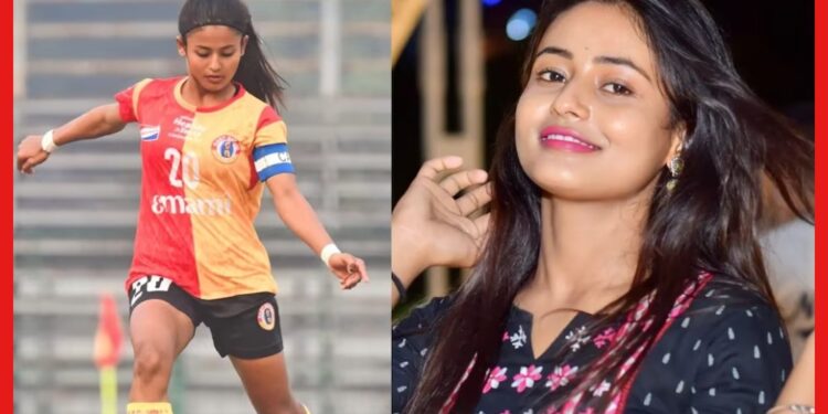 Trisha Mallik: লাল হলুদ জার্সিতে ময়দান কাঁপাচ্ছেন এই তরুণী, সিনেমাকেও হার মানাবে তাঁর লড়াই
