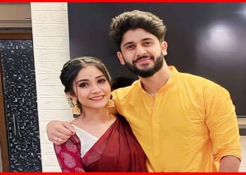 Bengali serial: বিয়ের আগে চুপি চুপি ডিনার ডেট, প্রেম জমে ক্ষীর! এক প্লেটেই খাবার খেলেন আদৃত-কৌশাম্বি