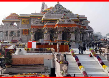 Ram Temple in Ayodhya: রাম মন্দিরে জল থৈ থৈ, ১৮০০ কোটির মন্দিরের নকশায় কোন ভুল? বেফাঁস প্রধান পুরোহিত