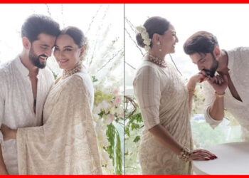 Sonakshi-Zahir’s wedding: সোনাক্ষী এই শাড়িতে রূপকথার পরী! বিয়ে হল, গয়নাতেই ছক্কা মেরেছেন নায়িকা