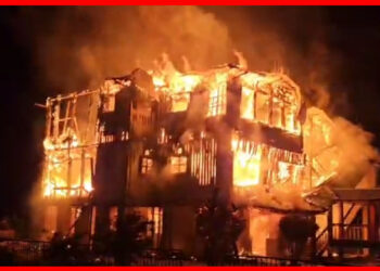 Holong Bunglow Fire: ভস্মীভূত হলং, চোখের নিমেষে ছাই ঐতিহ্যবাহী বাংলো