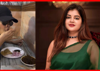 Tollywood: ডায়েটকে বুড়ো আঙুল, গোলবাড়ির মাংস খেতে ছুটলেন মধুমিতা, ভাইরাল ভিডিও