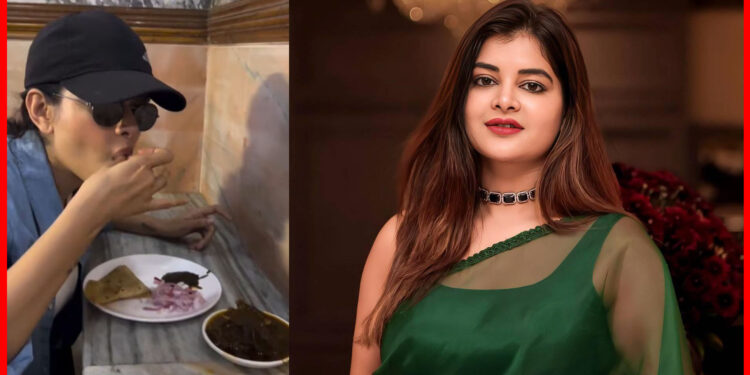 Tollywood: ডায়েটকে বুড়ো আঙুল, গোলবাড়ির মাংস খেতে ছুটলেন মধুমিতা, ভাইরাল ভিডিও