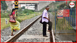 Crossing Railway Tracks