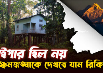 হিমালয় পাহাড়ের কোলে রক্তিম সৌন্দর্য।