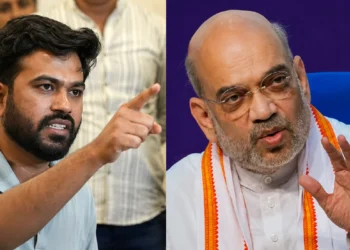 Abhijeet Dipke Amit Shah Resignation – CJP founder Abhijeet Dipke addresses reporters while demanding Union Home Minister Amit Shah's resignation over the July 20 Jantar Mantar protest crackdown.