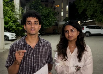 Cockroach Janata Party representatives discussing legal protection and government assurance for protesters