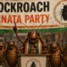 Cockroach Janta Party Protest supporters gather at Jantar Mantar in New Delhi during a demonstration as the party alleges attempts to disrupt the peaceful protest.