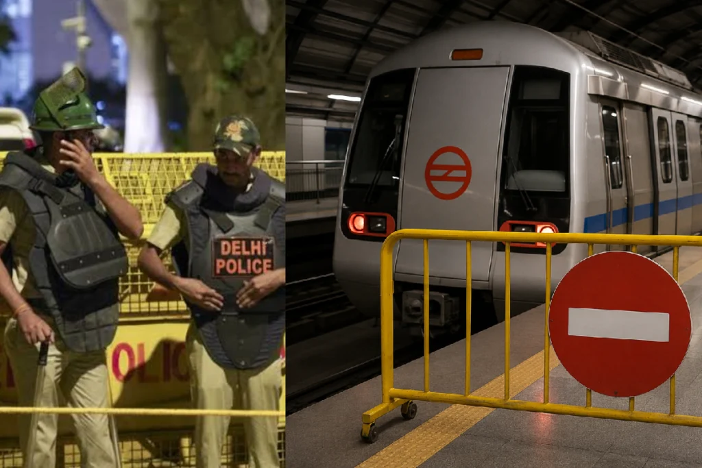 Delhi Metro Stations Closed amid NET Paper Leak protest and security concerns in Delhi