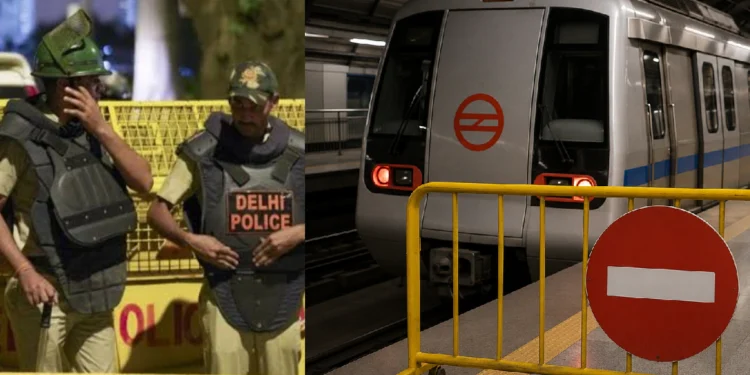 Delhi Metro Stations Closed amid NET Paper Leak protest and security concerns in Delhi