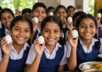West Bengal Composite School Grant 2026 event highlighting financial grants for government schools, smart classroom initiatives, mid-day meal improvements, and tribal education development in West Bengal.