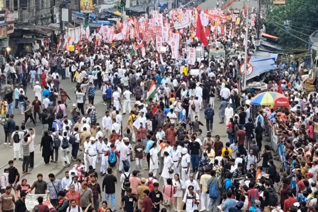 Dharmatala Protest Arrests: Kolkata Police detain accused after violence during NEET protest rally