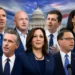 2028 US Presidential Election potential Democratic candidates preparing for the White House race through campaign events, political meetings, and public appearances across the United States.