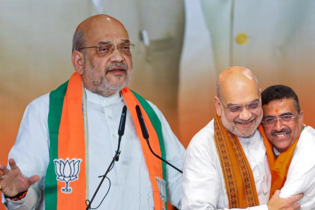 Amit Shah Kolkata Visit highlights BJP government's priorities including CAA implementation, illegal immigration control and Uniform Civil Code during a public address in West Bengal.