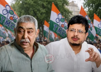 Anubrata Mondal Political Update political update showing Anubrata Mondal amid speculation over joining the new Trinamool faction and possible organizational role in Birbhum.