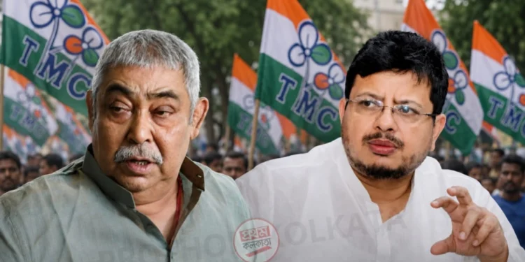 Anubrata Mondal Political Update political update showing Anubrata Mondal amid speculation over joining the new Trinamool faction and possible organizational role in Birbhum.