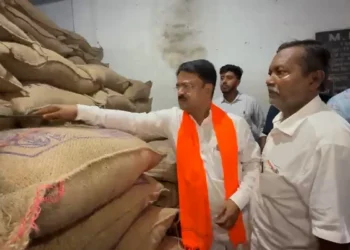 Guma Ration Irregularities investigation as West Bengal Food Minister Ashok Kirtania conducts a surprise raid on a ration dealer's warehouse in North 24 Parganas.