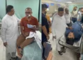 Journalists Attacked in Kolkata Protest during a demonstration over NEET question paper leak allegations