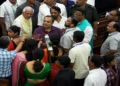 Kunal Ghosh Akhroz Zaman Clash in West Bengal Assembly as heated argument leads to chaos and Kunal Ghosh being removed from the House