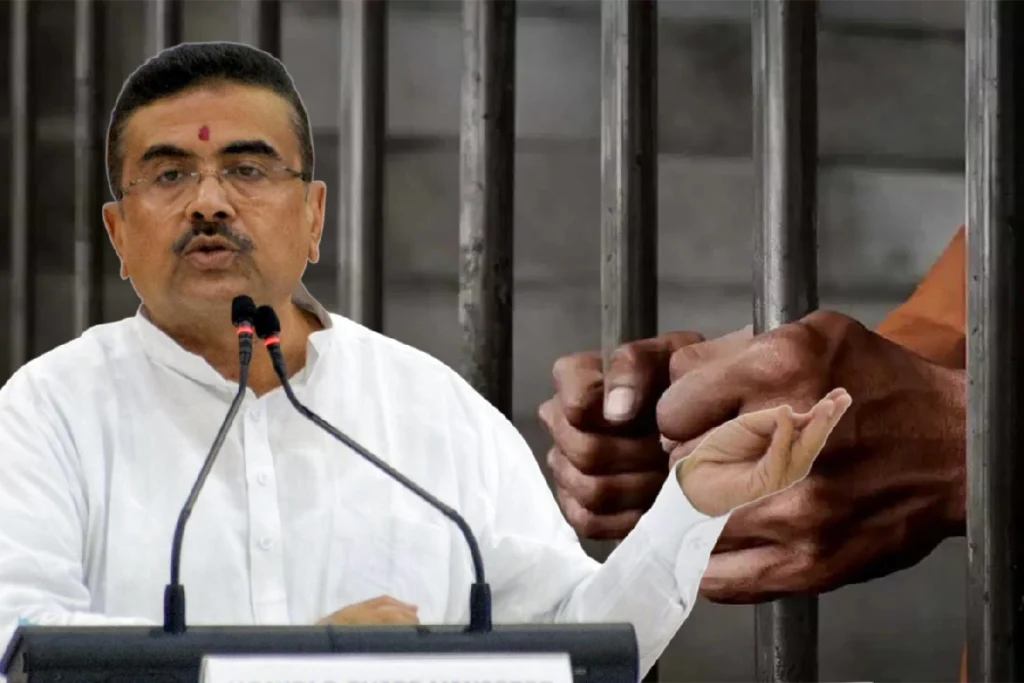 West Bengal New Criminal Laws illustration highlighting preventive detention, organized crime law, Baruipur incident and concerns over misuse of legal powers