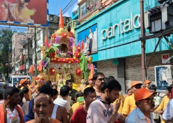 Jagannath Rath Yatra features the grand chariots of Lord Jagannath, Balabhadra and Subhadra during the sacred procession from Puri Jagannath Temple to Gundicha Temple.