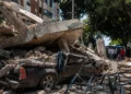 Colombia Earthquake rescue operation after massive 7.4 magnitude tremor