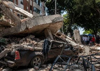 Colombia Earthquake rescue operation after massive 7.4 magnitude tremor