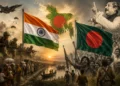 India's Role in Bangladesh Liberation War during the 1971 independence struggle, showing Indian military support and the Bangladesh liberation movement.