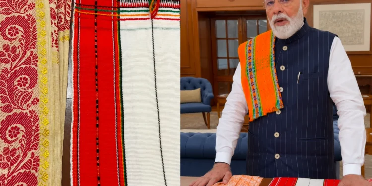 National Handloom Day 2026 message by PM Modi encouraging citizens to support Indian handloom products and local weavers