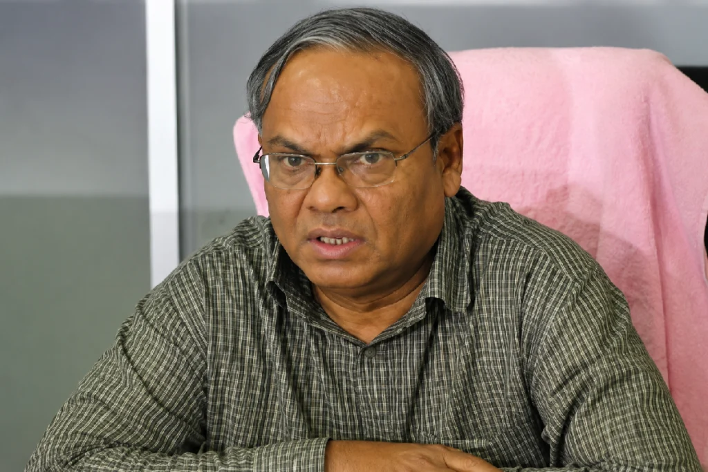 Ruhul Kabir Rizvi BNP Acting Secretary General at the BNP central office after being appointed as the party’s acting secretary general.