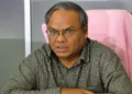 Ruhul Kabir Rizvi BNP Acting Secretary General at the BNP central office after being appointed as the party’s acting secretary general.
