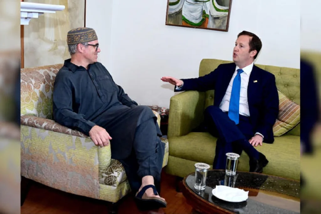Sergio Gor Kashmir visit and statement calling Jammu and Kashmir an important part of India