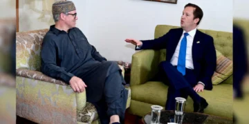 Sergio Gor Kashmir visit and statement calling Jammu and Kashmir an important part of India