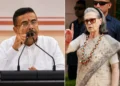 Suvendu Adhikari Vande Mataram controversy as Amit Shah and Suvendu Adhikari demand Sonia Gandhi apology