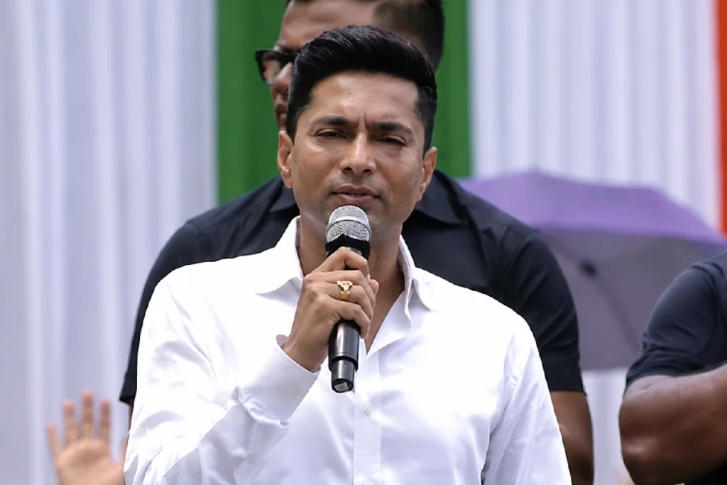 Abhishek Banerjee Foreign Travel Case: Abhishek Banerjee during a public appearance as the Supreme Court directs the Calcutta High Court to decide his plea seeking permission to travel abroad for eye treatment within one week.