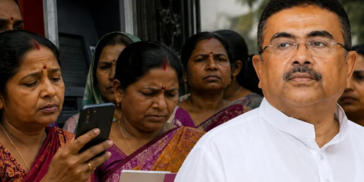 Annapurna Bhandar payment protest as addresses women over Rs 3000 scheme benefits