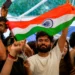 NEET Paper Leak Protest supporters participating in a nationwide youth listening campaign in India