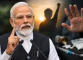 Prime Minister Narendra Modi addresses the nation during the Narendra Modi Anti Drug Campaign, urging India's youth to stay away from drugs and support a healthier, stronger future.