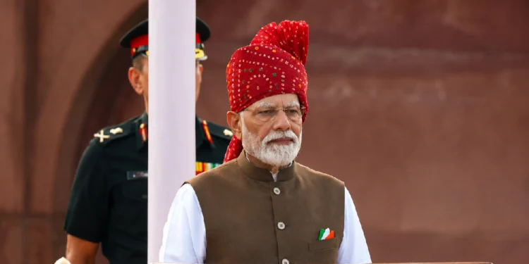PM Modi Independence Day Speech 2026 at the Red Fort during India's 80th Independence Day