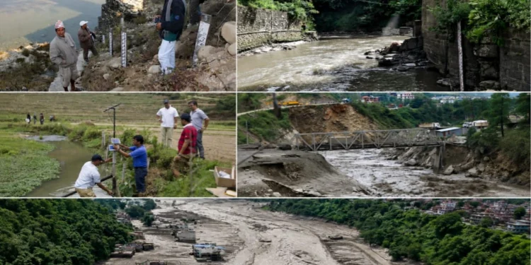 Nepal Flash Flood destroys roads, bridges, settlements and hydropower projects