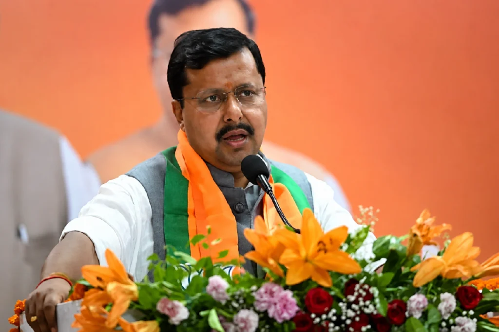 BJP National Office Bearers announced under BJP President Nitin Nabin, with Smriti Irani, Vasundhara Raje, Ram Madhav and Baijayant Panda receiving key organisational responsibilities
