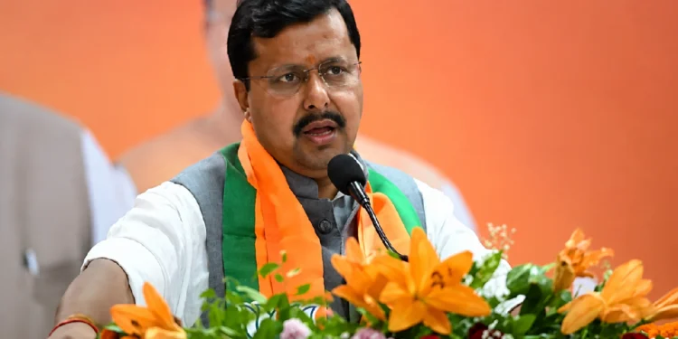 BJP National Office Bearers announced under BJP President Nitin Nabin, with Smriti Irani, Vasundhara Raje, Ram Madhav and Baijayant Panda receiving key organisational responsibilities