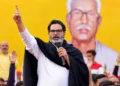Prashant Kishor Bankipur Victory as Jan Suraaj Party founder addresses supporters after taking a decisive lead over the BJP candidate in the Bankipur Assembly by-election in Bihar.