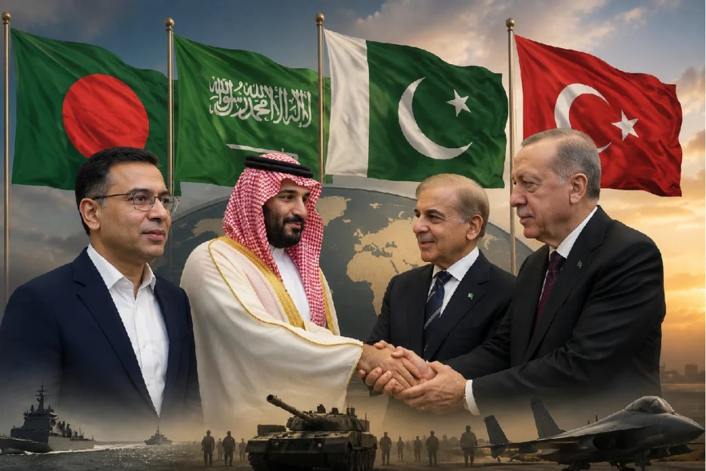 Bangladesh Defence Pact involving Saudi Arabia, Pakistan and Turkey as Tarique Rahman government considers joining the regional defence agreement