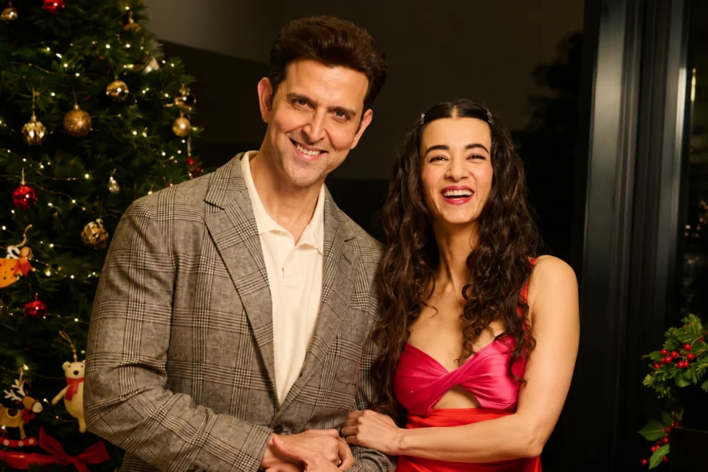 Hrithik Roshan Saba Azad Relationship showing a visual representation of growing distance between the Bollywood couple