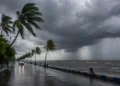 West Bengal Weather forecast showing heavy rainfall and orange alert across South Bengal districts