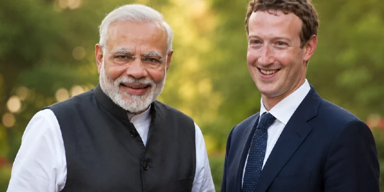 Meta Safe Harbour India concept showing Facebook and Instagram under legal scrutiny following the PM Modi video controversy