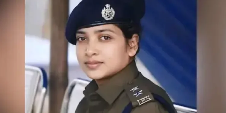 Bushra Bano IPS Officer transferred from Kharagpur Additional Superintendent of Police post