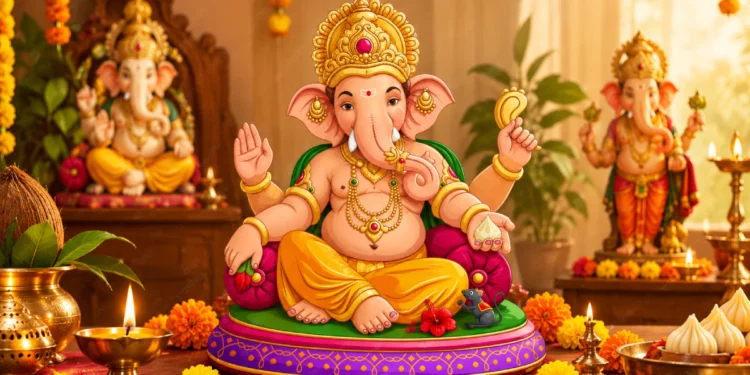 Ganesh Idol Vastu guide for choosing an auspicious Lord Ganesha idol for home puja