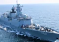 India Pakistan Warship Collision involving INS Kolkata and PNS Hunain in the North Arabian Sea